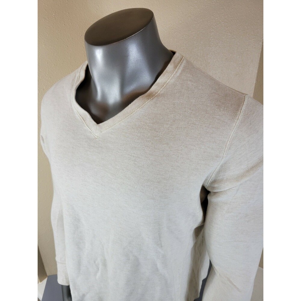 Mens Duluth Trading Co. Beige V Neck Sweater Size 2XL